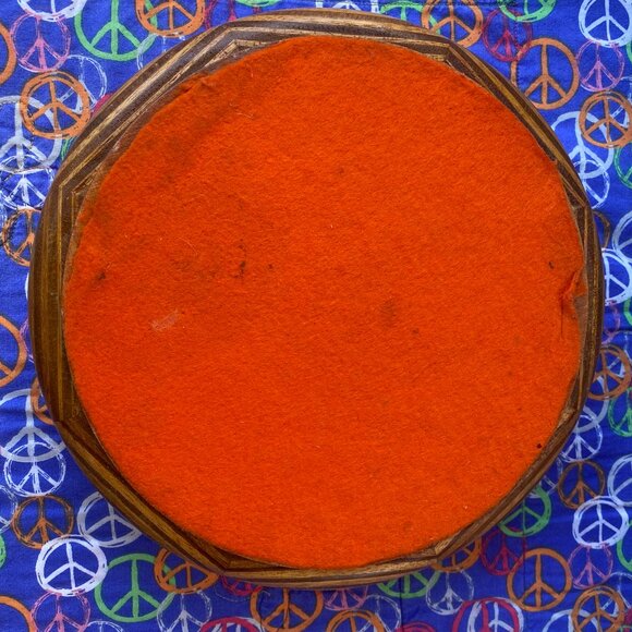 41-(VHD) Vintage. Mid Century. Wood. Bowl. - Picture 5 of 5